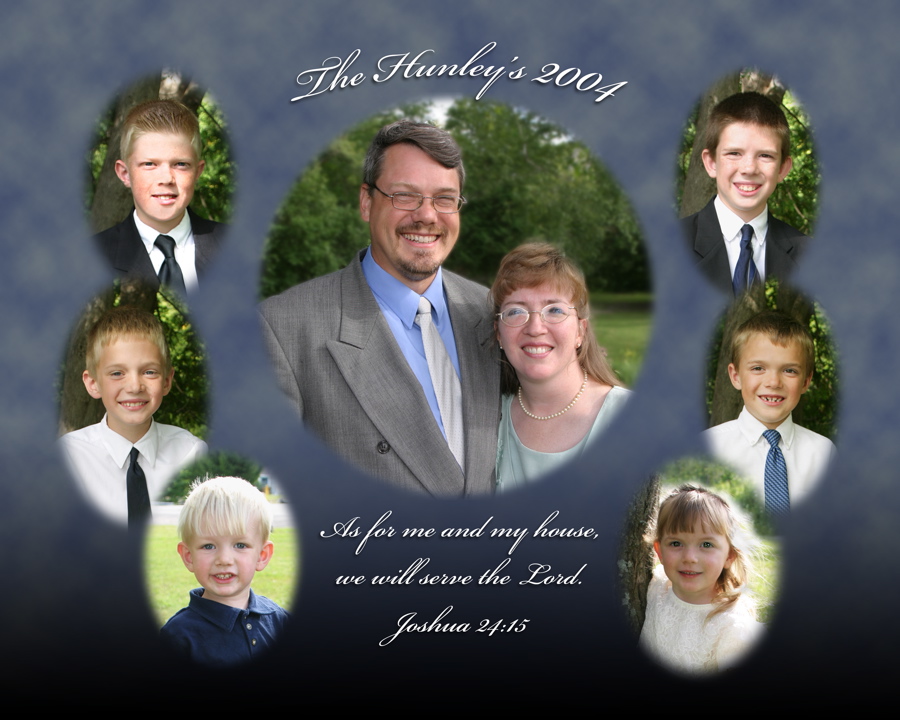 Hunley Family Picture